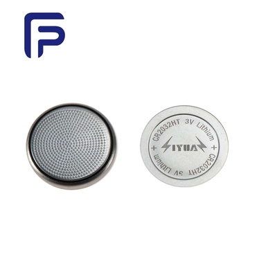 Đồng xu pin lithium 3V BR2032 cho nhiệt độ cực cao Chứng chỉ CE UL